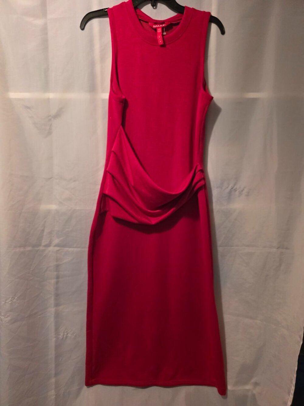Women's Spanx Dress, Size Medium, Color: Raspberry